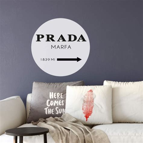 wandtattoo prada|Prada sandals outlet.